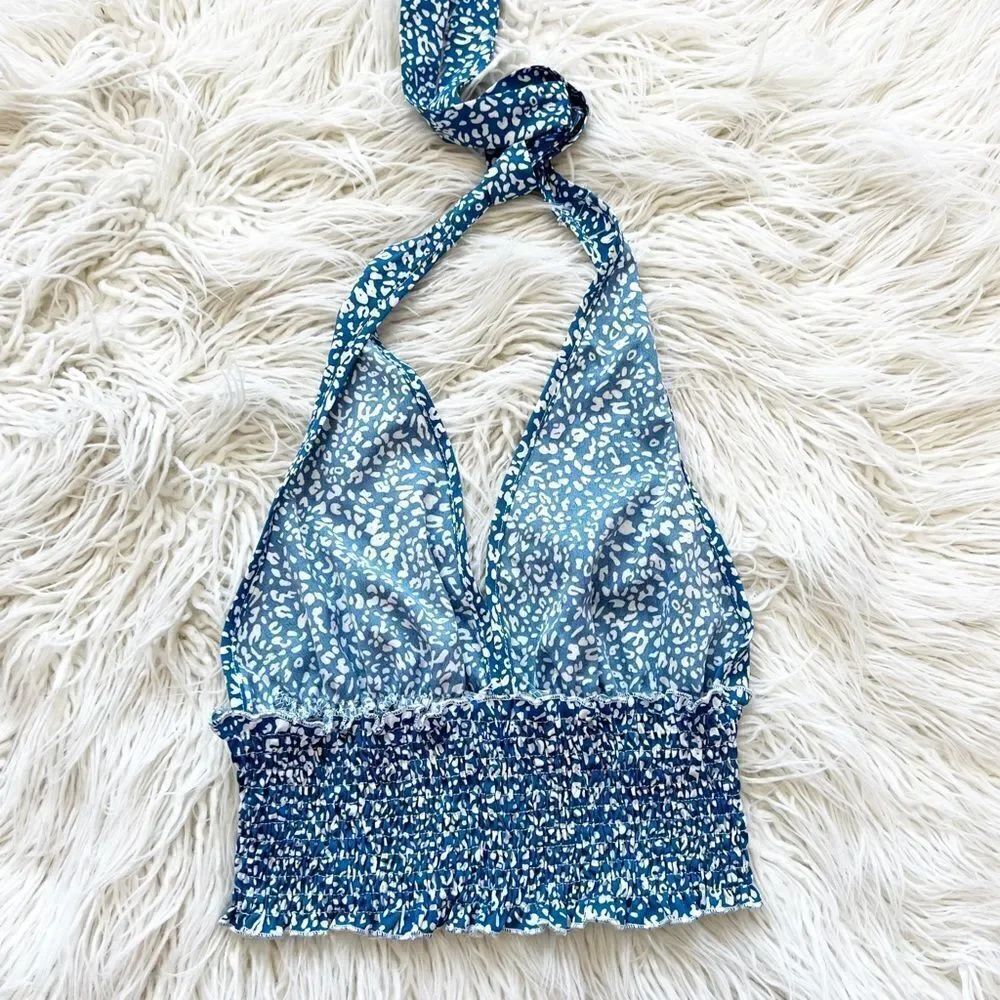 Shein patterned Halter top - Picture 3 of 4
